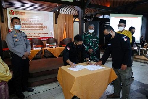 Penandatanganan PAKTA INTEGRITAS JAGA PILKADA SEHAT DAN JURDIL