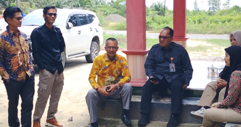 Foto salah satu di rumah warga saat melaksanakan coktas