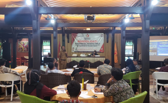 Konsolidasi Pengawas Tahapan Pemilu Bawaslu Kabupaten Bersama Panwaslu Kecamatan se- Kobar