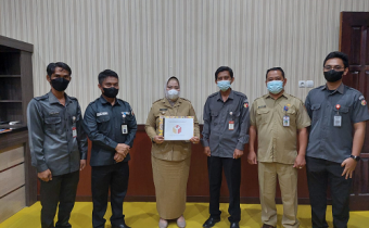 Bawaslu Kabupaten Kotawaringin Barat Ajukan Rencana Dana Hibah Pilbup 2024 ke Bupati Kotawaringin Barat