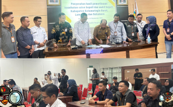 Foto Serah Terima BA di RSUD Sultan Imanudin Pangkalan Bun