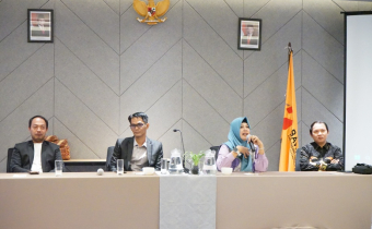 Penyampaian Materi Oleh Anggota Bawaslu Kalteng